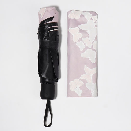 Зонт механический Бабочки, с проявляющимся рисунком, эпонж, 4 сложения, 8 спиц, R = 49 см, цвет МИКС - Simaland фото 9