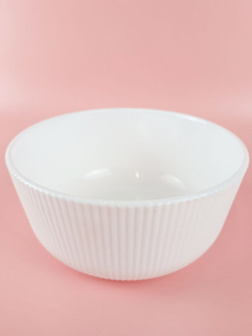 Цена за 2 шт. Салатник Lavenir HoReCa "Stripes" 850 мл, 15 см, 6" OUSTW-60 WHITE стеклокерамика 106340