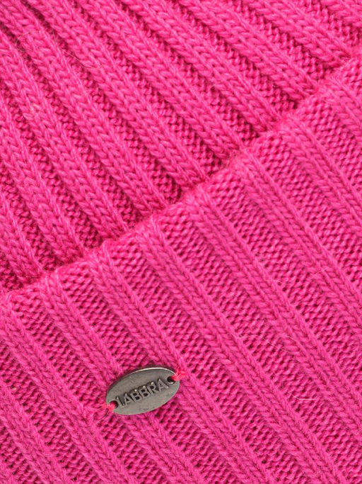 Шапка жен. шерсть+акр LB-A53014 fuchsia - Labbra фото 3