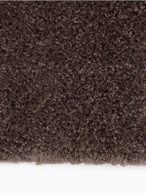 Палас прямоугольный «Фризе Шегги» BROWN, размер 200×300 см, джут