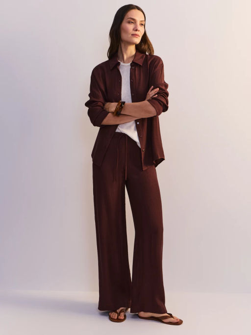 Блуза из фактурной вискозы ZR2606012007-27 / Zarina