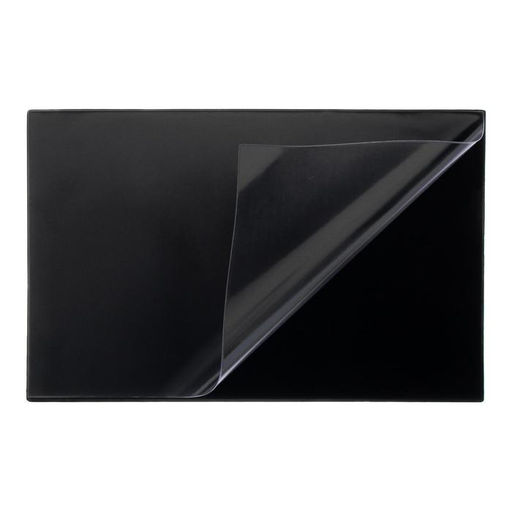 Настольное покрытие Calligrata, 38×59 см, черное, с прозрачным клапаном