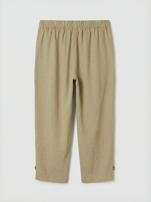 Beli Lastikli Modal Kar???ml? Kad?n Pantolon