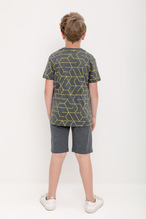 КР 400610/тем.серый меланж к422 шорты для мал - Crockid фото 6