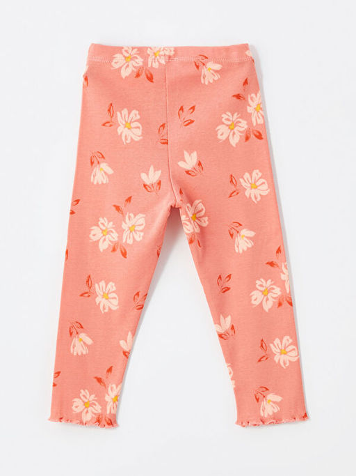 Beli Lastikli ?i?ekli K?z Bebek Pijama Alt - Waikiki фото 2