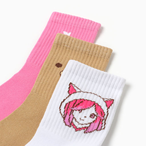 Подарочный набор термос и носки 3 пары KAFTAN Аниме, р. 36-37 (22-24 см)  фото 4