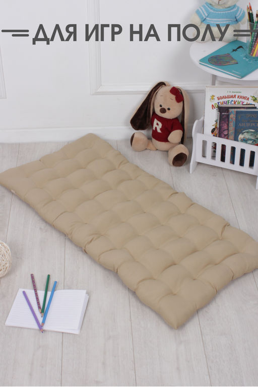 Подушка на стул со спинкой матрас подушка для кресла, 85х42х5 см на резинке и с завязками - Bio-line фото 24