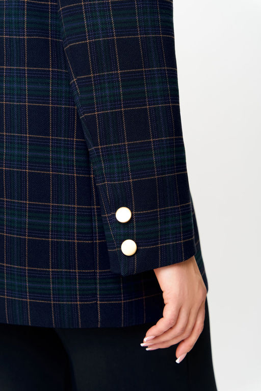 Жакет ДаЛи 3536.1 синяя клетка