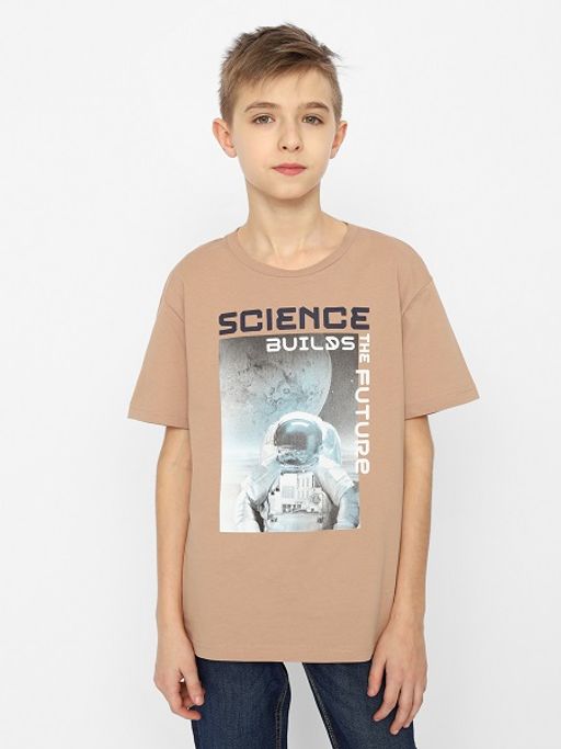 CRB wear/CSJB 63475-31-355 Футболка для мальчика,бежевый/Ex.Cherubino