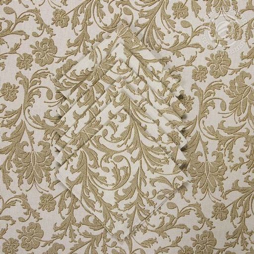 Столовый набор Богема:скатерть 150*180 см.+6 салф. рогожка - Лен поволжья фото 2