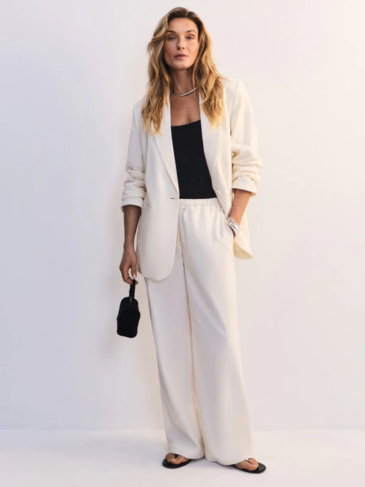 Однобортный жакет с содержанием льна ZR2605012501-2 / Zarina