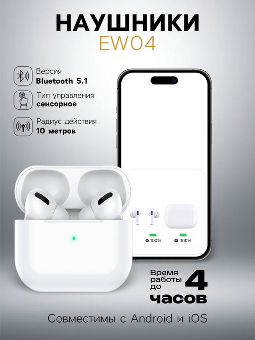 Набор Hoco Смарт-часы Y10 и Наушники EW04