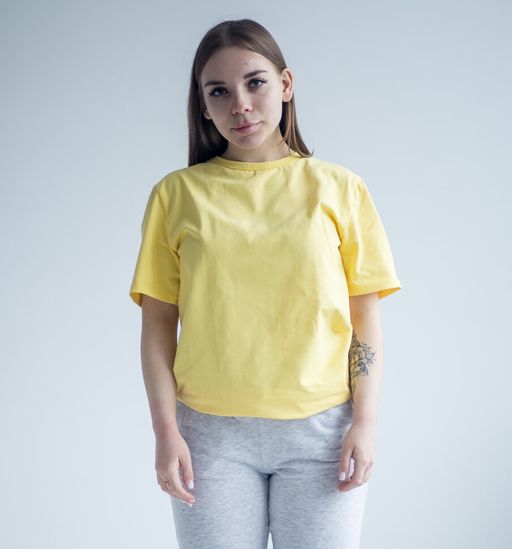ВЫСОКОЕ КАЧЕСТВО Футболка базовая 95% ХЛОПОК - Knitka wear фото 2