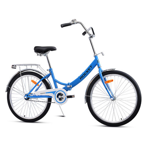 Велосипед 24" Rocket City Fold 24, цвет синий, размер 16"