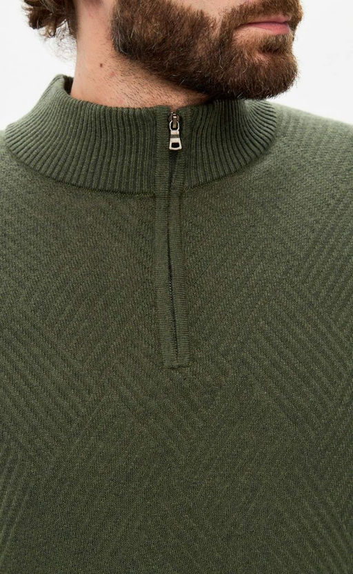 Джемпер F421-1570 khaki - Fine joyce фото 3