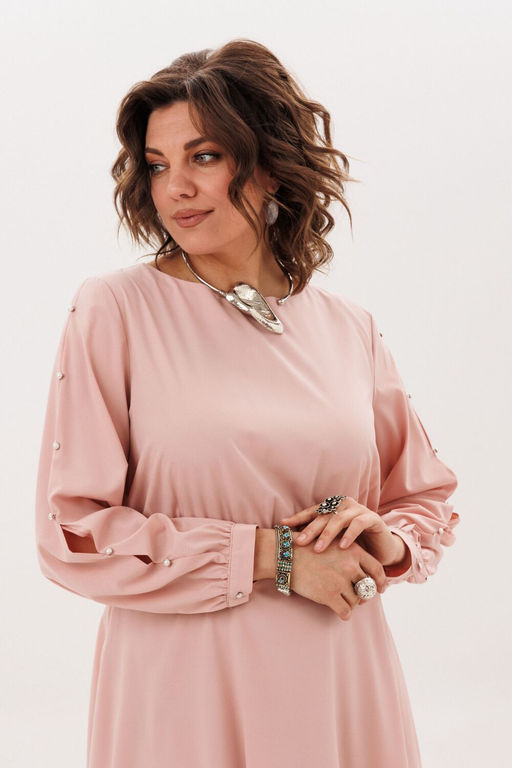 Платье ANELLI 1836-Р дымчатая роза  фото 7