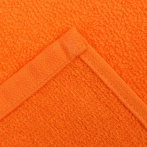 Салфетки махровые декоративные Этель. Сердечко, 4 шт., 30?30 см, хлопок 100%, оранжевые  фото 2