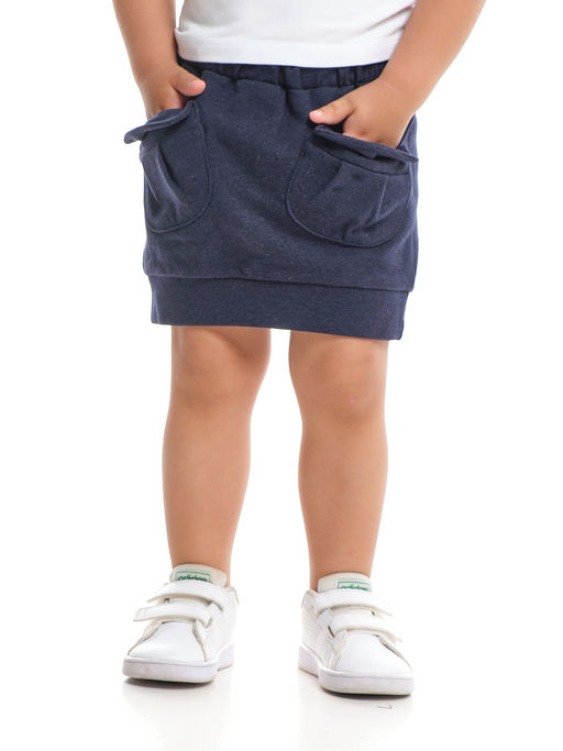 Юбка с карманами UD 1230 синий - Mini maxi фото 11