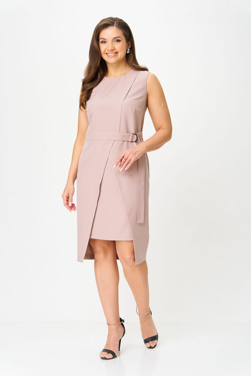 Платье Anastasia Mak 1262 бежевый  фото 3