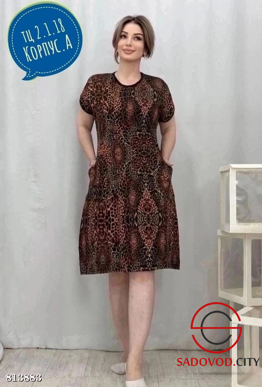 Туника женская с принтом - Bruno фото 5