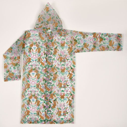 Дождевик детский Зайчики, рост 125-155 см - Funny toys фото 2