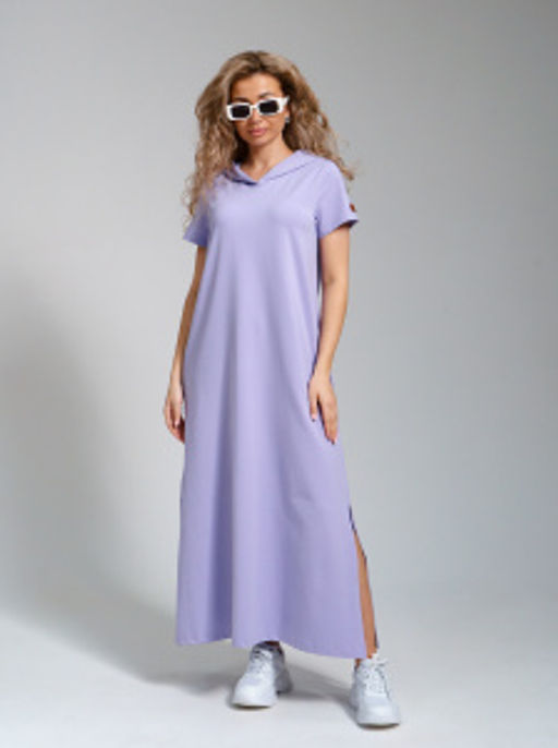 970 Платье-мантия "Лиловый"