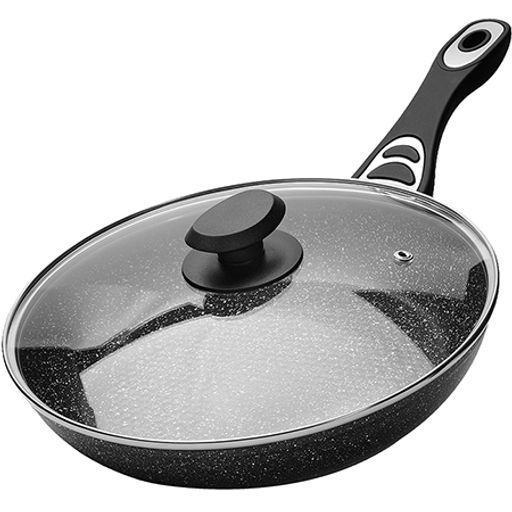 40592 Сковорода с крышкой 24 см алюмин/антиприг/покрыт MB (х8) - Mayer&boch фото 2