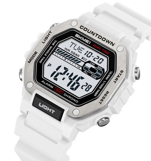 Часы наручные Skmei мужские электронные спортивные 2522white