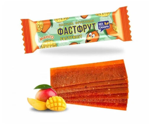 Пастила ФАСТФРУТ" манго 1кг (ф/п)/Жако/