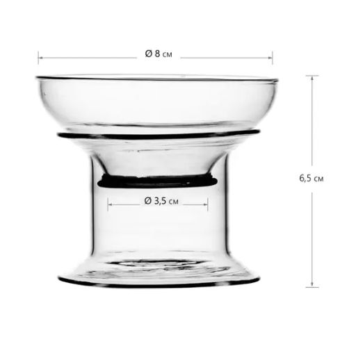 Cито и подставка (стекло) ""