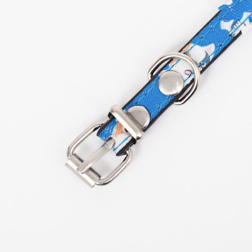 Ошейник с косынкой Яркая жизнь, 32 х 1 см, синий - Пижон фото 5