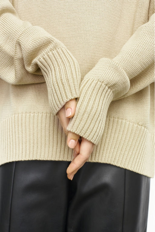 Джемпер Cotton Beige - Erist store фото 4