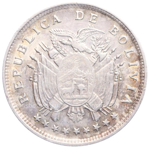 20 сентаво 1909 года Боливия