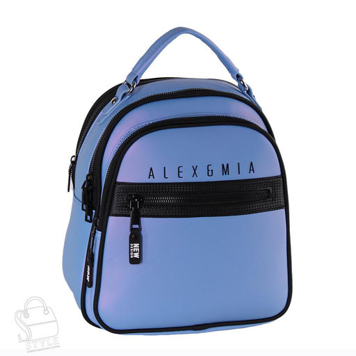 Рюкзак женский 8873CD blue Alex&Mia/30  в Новосибирске