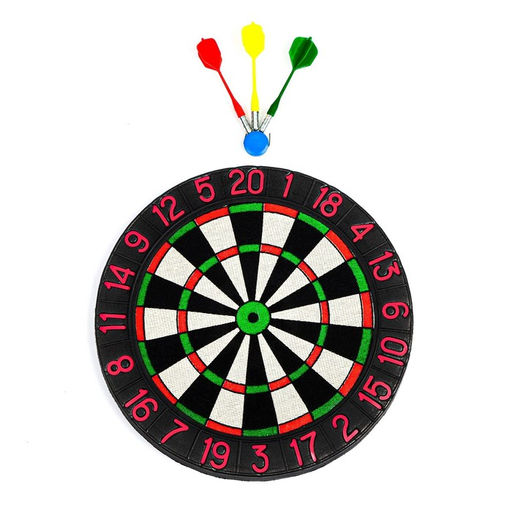 Дартс В цель, d-35 см, толщина 2 см, 3 дротика, дротик 14.2 х 3.2 см - Время игры фото 3