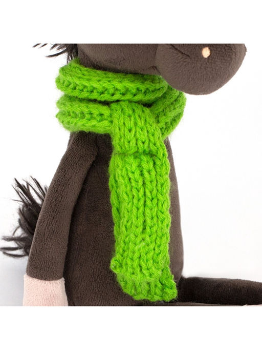 Мягкая игрушка Конёк Уголёк, 20 см