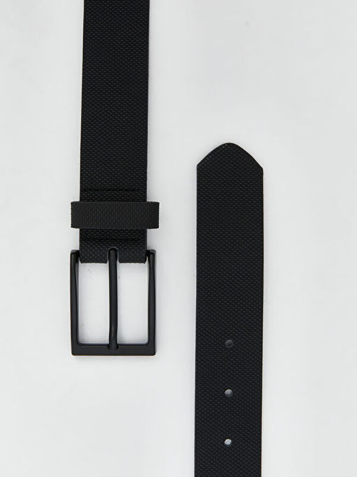 Deri G?r?n?ml? Erkek Kemer