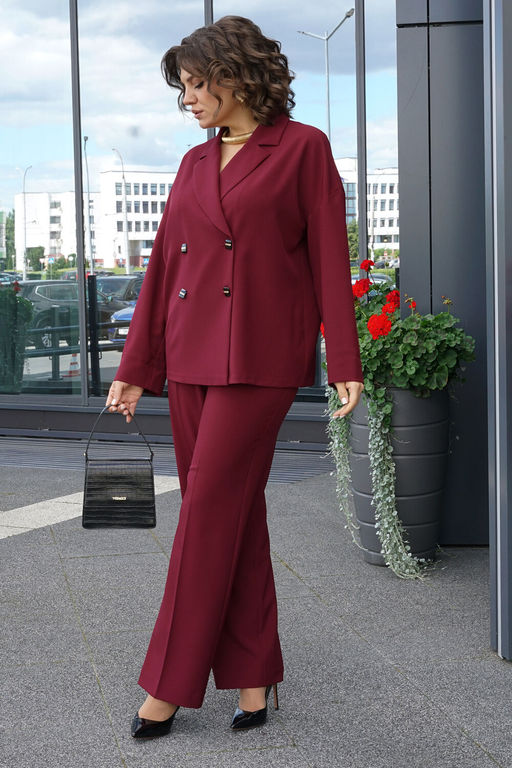 Костюм ALANI 2437 бордо