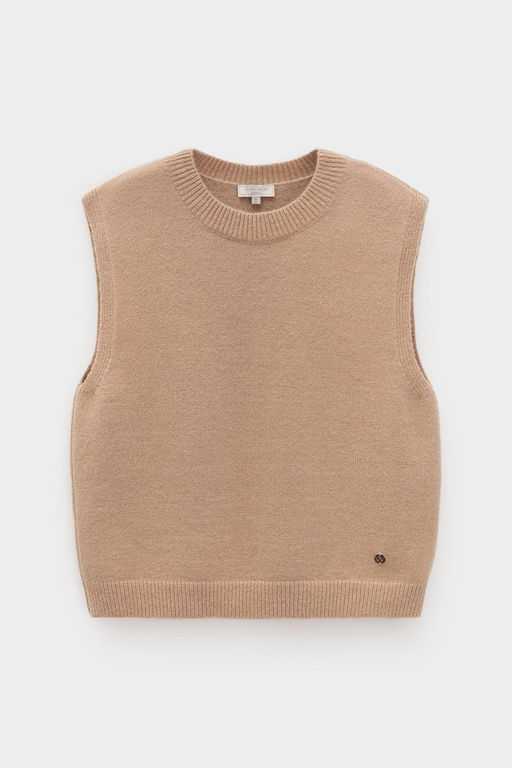 ЕВ 30263/ш/бежевый жилет жен