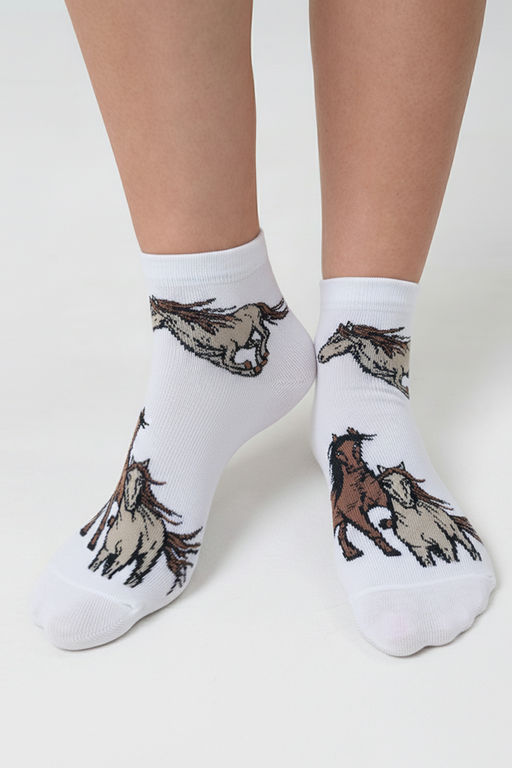 Носки женские Лошадки (набор 3 пары) - Berchelli фото 16