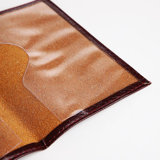 Обложка для паспорта, цвет бордовый - Simaland фото 6