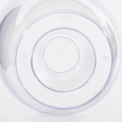 Кашпо для орхидей IDEA, 2 л, пластик, прозрачное