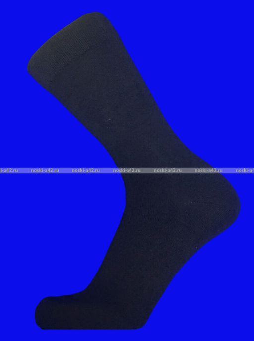 Цена за 10 пар. КАЛИНОВ носки мужские С ЛАЙКРОЙ арт. М-2 черные