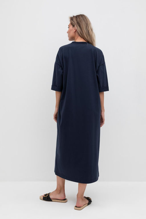 VERY NEAT _ ЕВТ 5035/индиго платье жен  фото 2