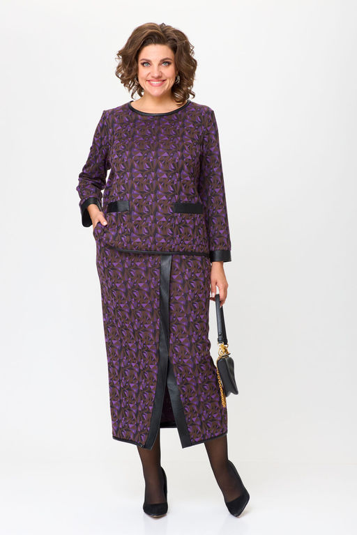 Костюм Michel Chic 1394 терракот, черный  фото 35