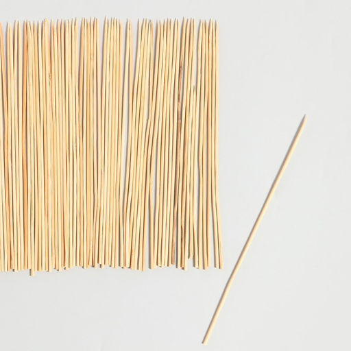Цена за 2 шт. Набор деревянных палочек для декора 100 шт., 20 см