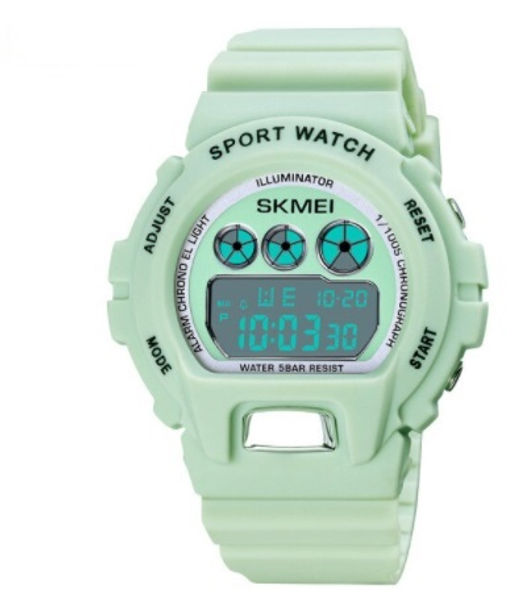 Часы наручные Skmei женские электронные спортивные 1775green