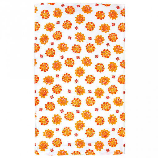 "Солнечная" Полотенце 35х60см, рогожка, хлопок "Премиум" 186г/м2, "Домашняя мода" (Россия)