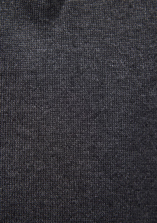 Yar? Fermuarl? Dik Yaka Gri Kazak - Mavi фото 6