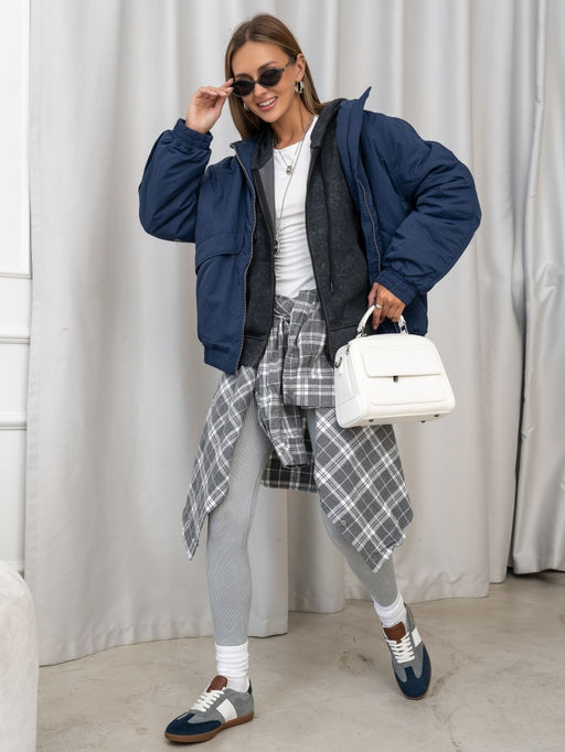 зипка толстовка варенка футер 3х нитка - Binita фото 5